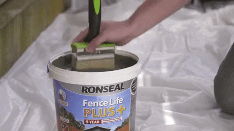 Ronseal_UK_Ireland giphygifmaker ronseal paint GIF