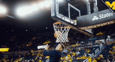 College Basketball GIF by Michigan Athletics