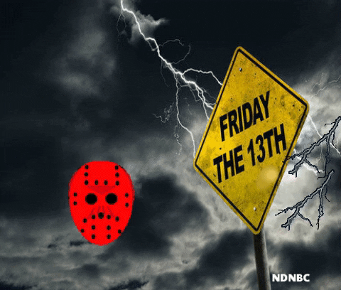 NDNBC giphygifmaker giphyattribution road trip friday the 13th GIF