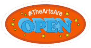 seattlearts arts are open the arts are open theartsareopen artsareopen Sticker