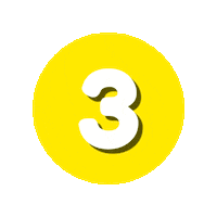 Studio Number Sticker
