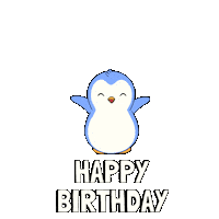 Happy Birthday Sticker by Pudgy Penguins