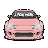 Car Bunny Sticker by ImportWorx