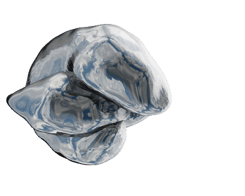 3D Mercury Sticker by Vince Mckelvie