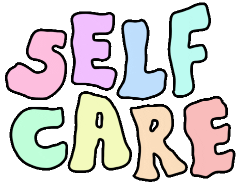 Self Care Sticker by pey chi