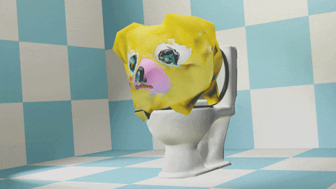 Pooping Shitting GIF by Nicky Rojo
