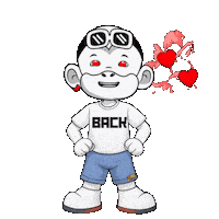 Im Back Sticker by Zhot