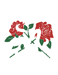 Roses Sticker by HOT ROD LA