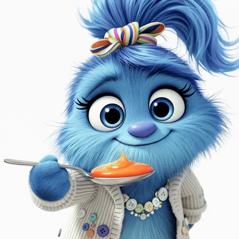 Feel Better Eat This GIF by The Fuzzlets