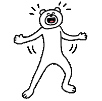 Fun Smile Sticker by takadabear