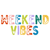 Viciousdreamer fun weekend colourful weekend vibes Sticker