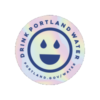 Portlandoregon Sticker by City of Portland Water Bureau
