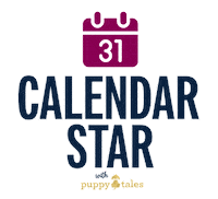 Love Dogs Calendar Sticker by puppytales