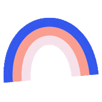 designbyilona rainbow nature sky designbyilona Sticker