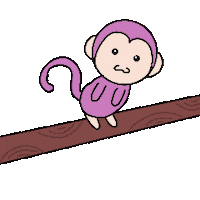 Monkey Ok Sticker