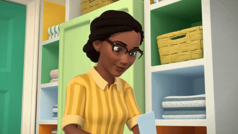 Animation Hair GIF by Moonbug