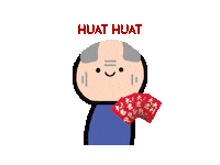 Grandma Ageing Sticker by The Golden Concepts