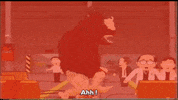 attack gorilla GIF by South Park 