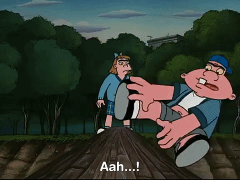 hey arnold nicksplat GIF