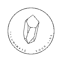 Vibes Crystal Sticker by Illuminate your Vibe