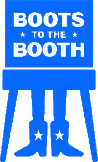 Vote Voting Sticker by Boots to the Booth