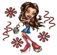 Pink Flower Sticker