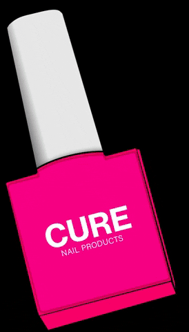 CURENails giphygifmaker nails nail polish cure GIF