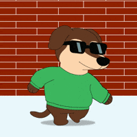 Tired On The Way GIF by ChesterAbstract