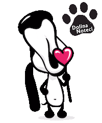 Dog Love Sticker by Dolina Noteci