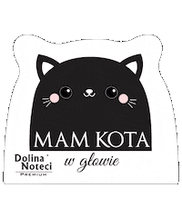 Cat Love Sticker by Dolina Noteci