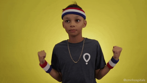 Training Stretching GIF by Children's Miracle Network Hospitals