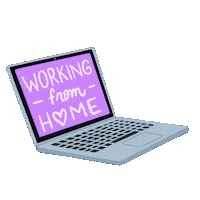 Working Work From Home Sticker