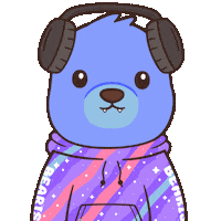 Happy In The Zone Sticker by BEARISH