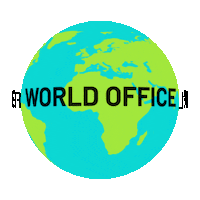 World Office Sticker by Urlaubsguru