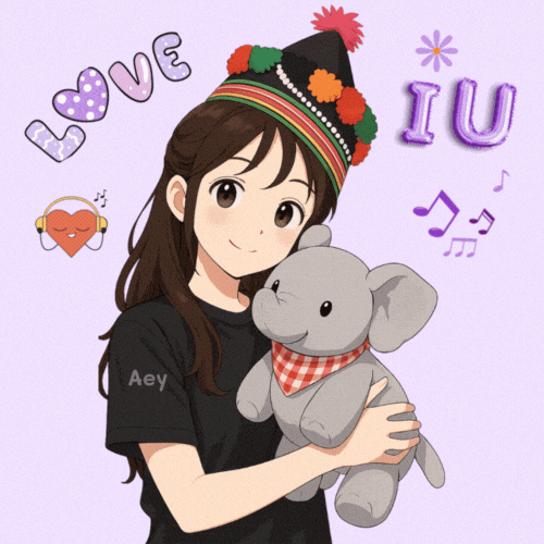 Lee Ji Eun Iu GIF