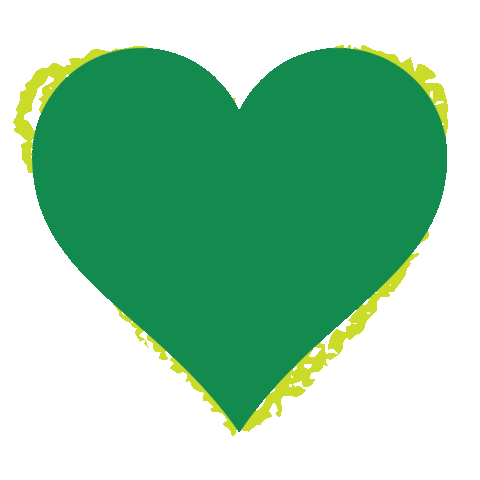 Green Heart Sticker by Localiza Hertz