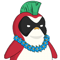 Penguin What Sticker by Pudgy Penguins