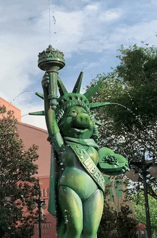 johnchadwick fountain the muppets muppet walt disney world GIF
