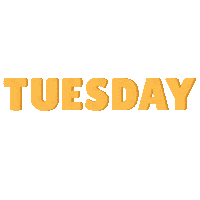 Tuesday Sticker by Hikkup