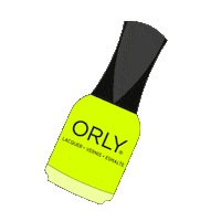 ORLYNailsUK neon selfcare nail polish Sticker