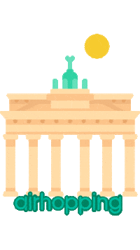 berlin alemania Sticker by Airhopping
