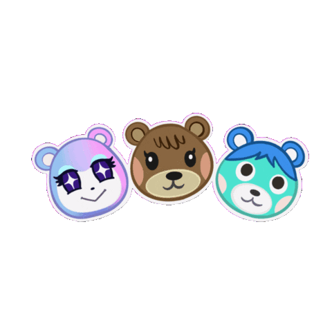 SquishysCrossing animal crossing cubs acnh cub club Sticker