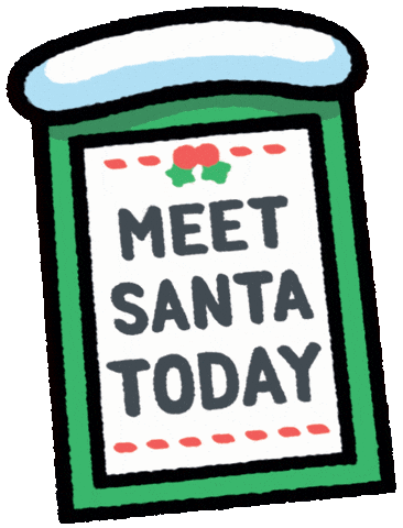 Christmas Santa Sticker by T. L. McBeth