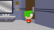 eric cartman door GIF by South Park 