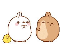 Happy Be Kind Sticker by Molang