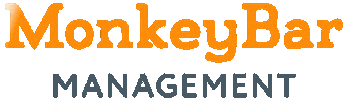 monkeybarmanagement logo sticker brand business Sticker