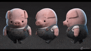 Walking Pig GIF by Tonko House