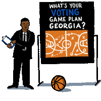 Voting Game Plan Sticker by Creative Courage