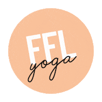 Yoga Sticker by Federica Constantini