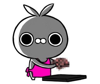 crazyyamirabbit giphyupload line うさぎ lineスタンプ Sticker